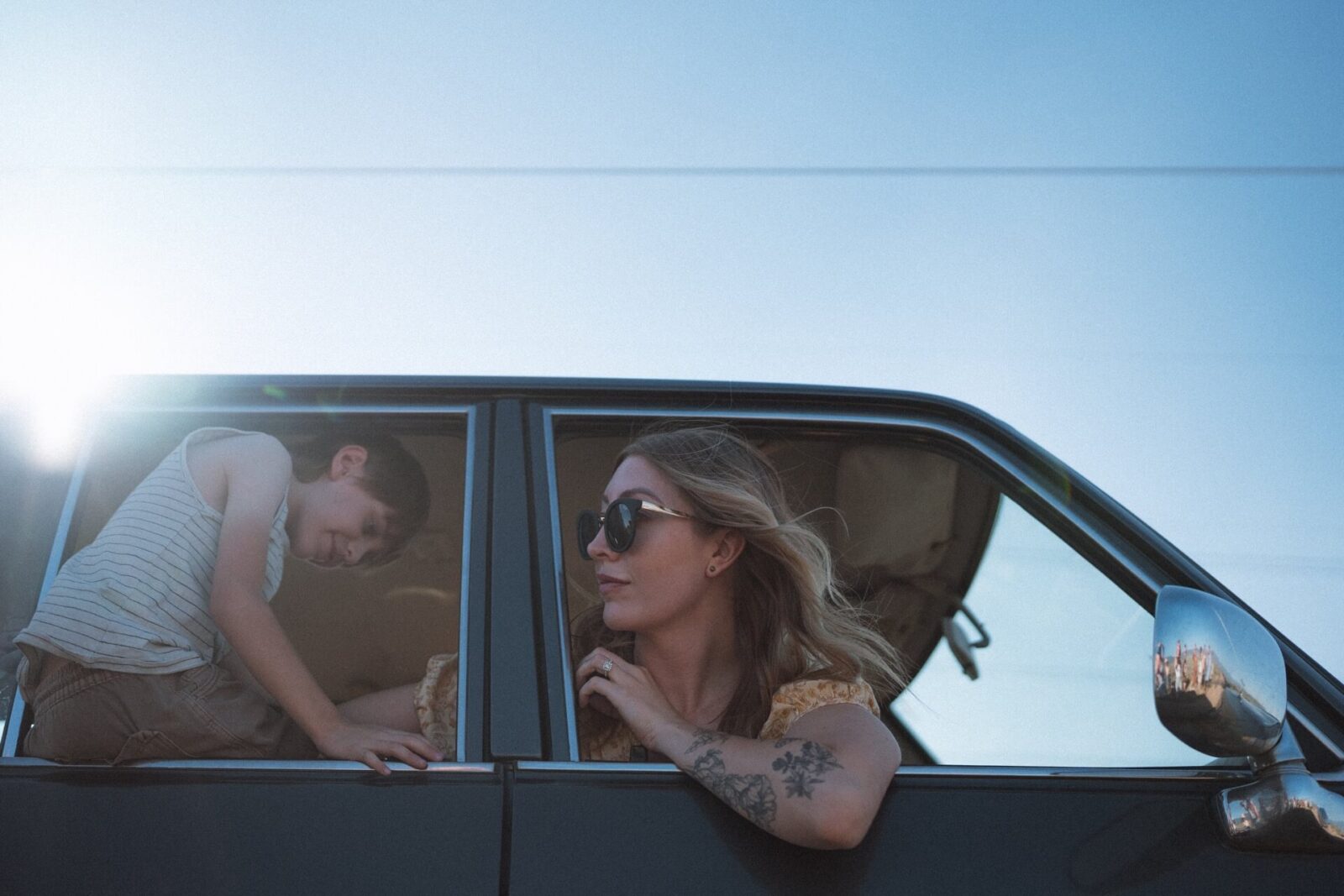 Family Road Trip Photos in New Mexico