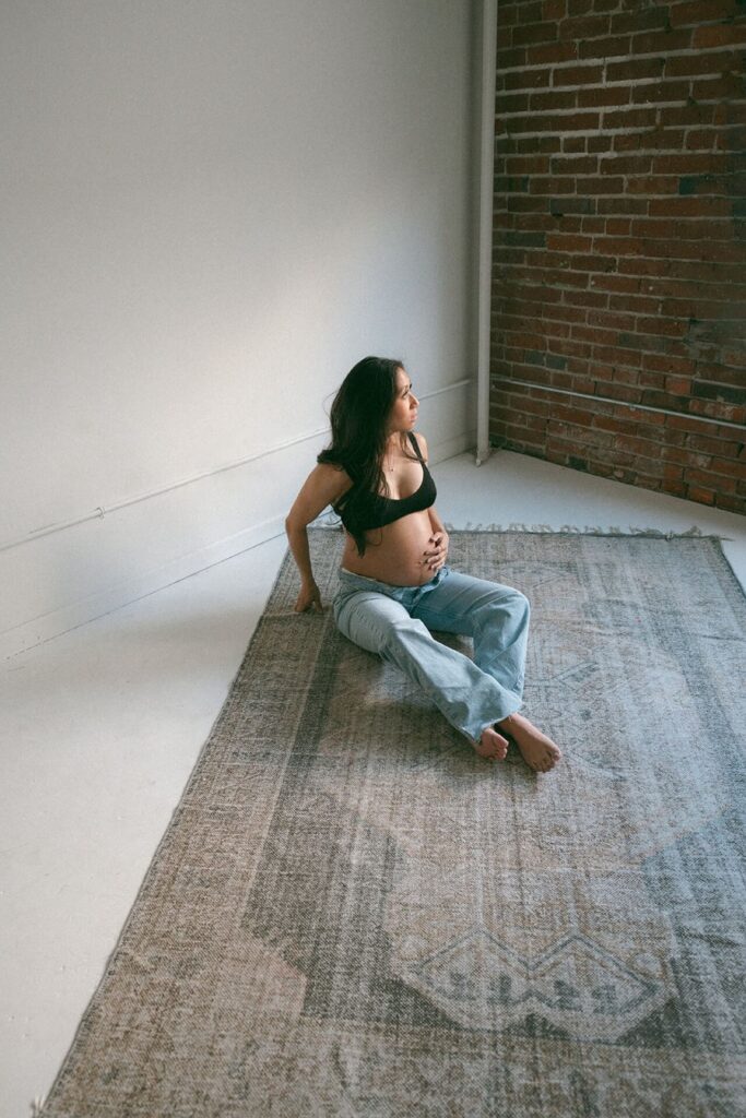 Seattle maternity photography studio
