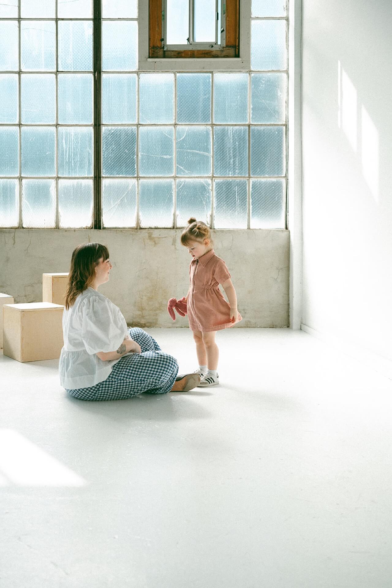 mother and daughter portraits at seattle studio