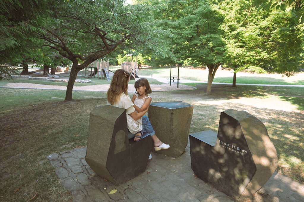 mother daughter photos in park