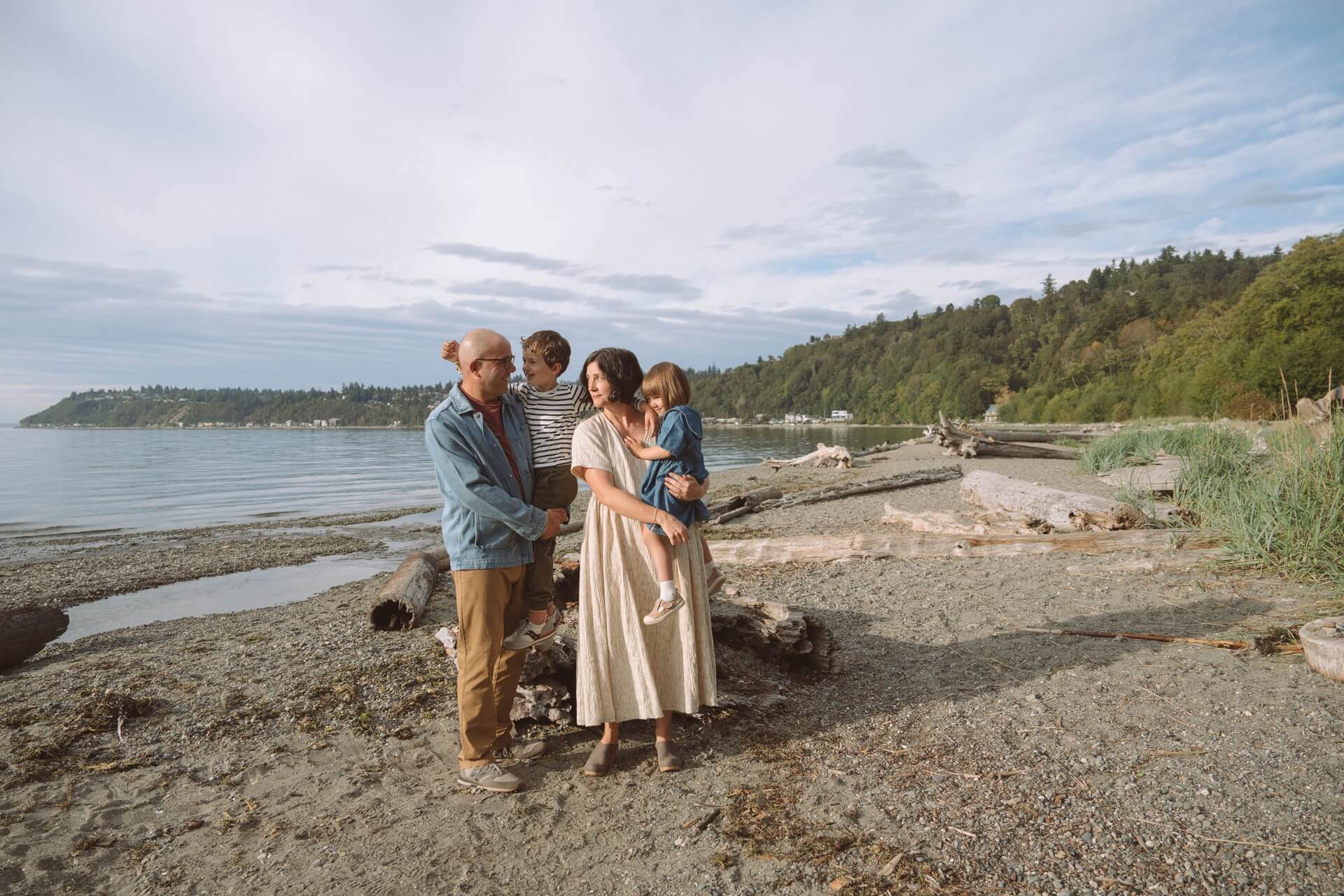 fall family photos seahurst beach