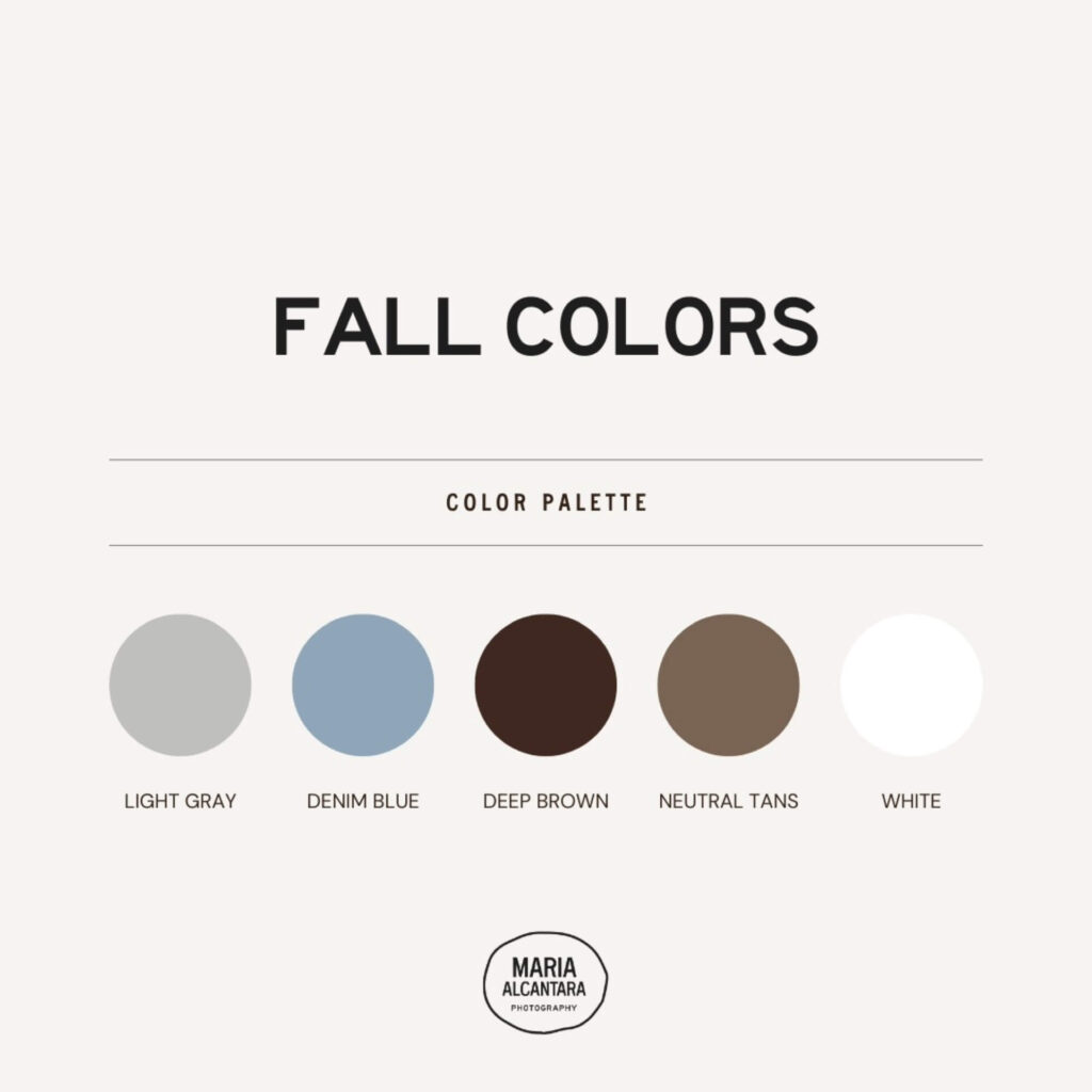 what colors to wear for fall