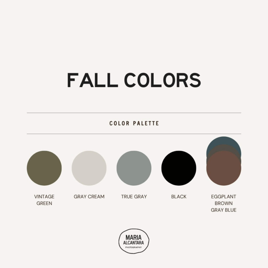 neutral greens color palette