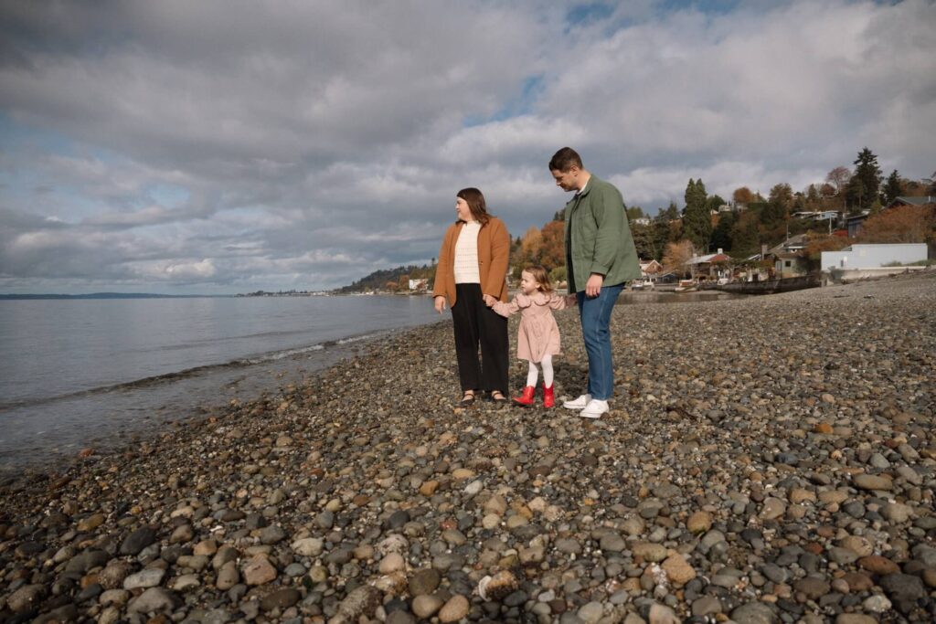 family photos at lowman beach park