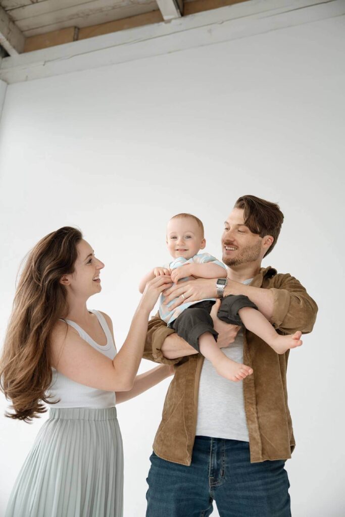 timeless studio family pictures