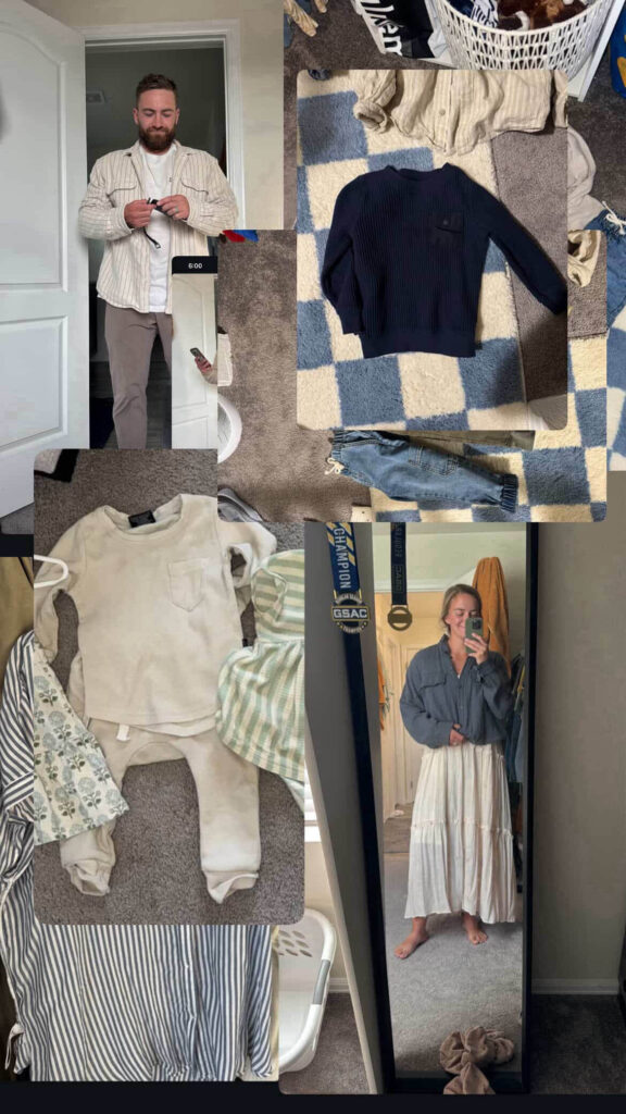 final beach outfits for mom and dad