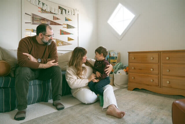 at home family lifestyle photos in orange county, ca
