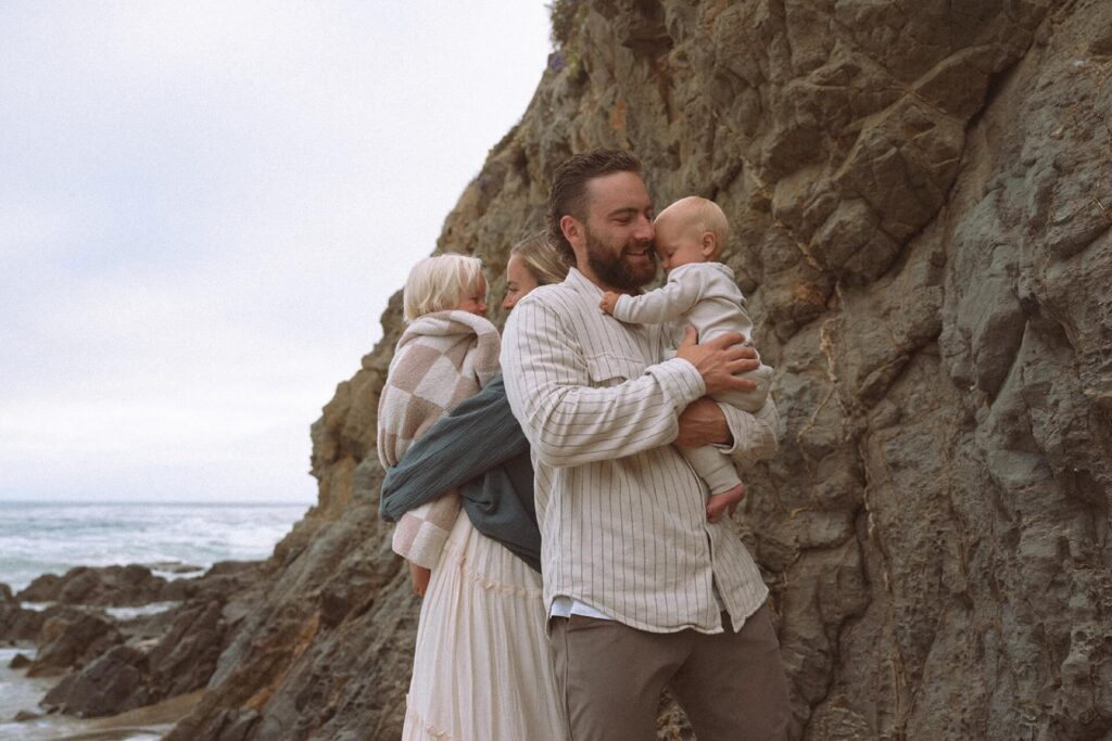 laguna beach family photoshoot
