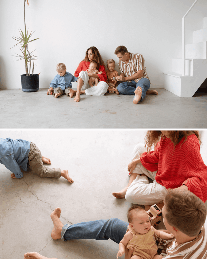 candid family photographer in orange county